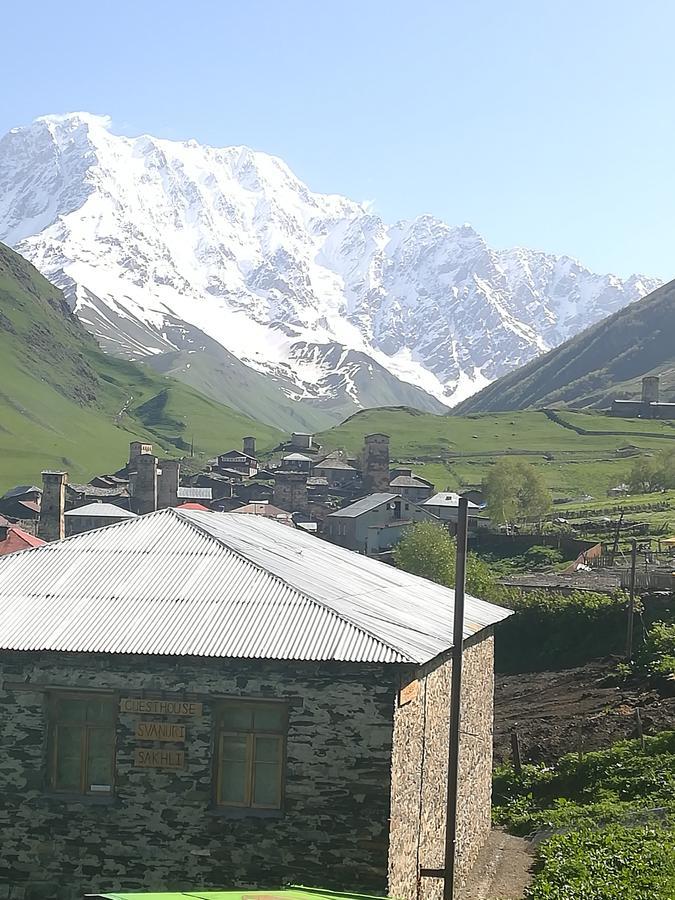 Guesthouse Svanuri Sakhli Ushguli Bagian luar foto